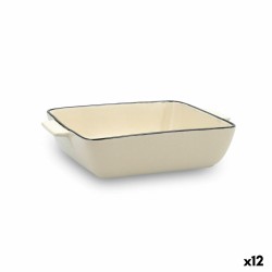 Saucepan Quid Cocco 20 x 16,5 x 27 cm Ceramic White (12 Units) (Pack 12x)