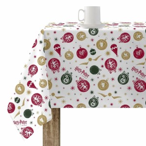 Stain-proof resined tablecloth Harry Potter Christmas Multicolour 200 x 150 cm