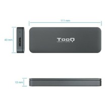 Boîtier Externe TooQ TQE-2281G SSD M.2 M.2 USB 3.1 SATA Micro USB B USB 3.2