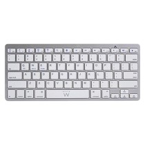 Bluetooth-Tastatur Ewent EW3161 Weiß Silberfarben