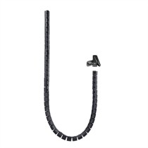 Cable Organiser NANOCABLE 10.36.0003-BK Ø 25 mm 3 m Black