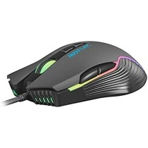 Gaming Maus Fury NFU-1698 6400 DPI Schwarz Bunt 6400 dpi