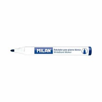 Felt-tip pens Milan Whiteboard Blue (12 Pieces)