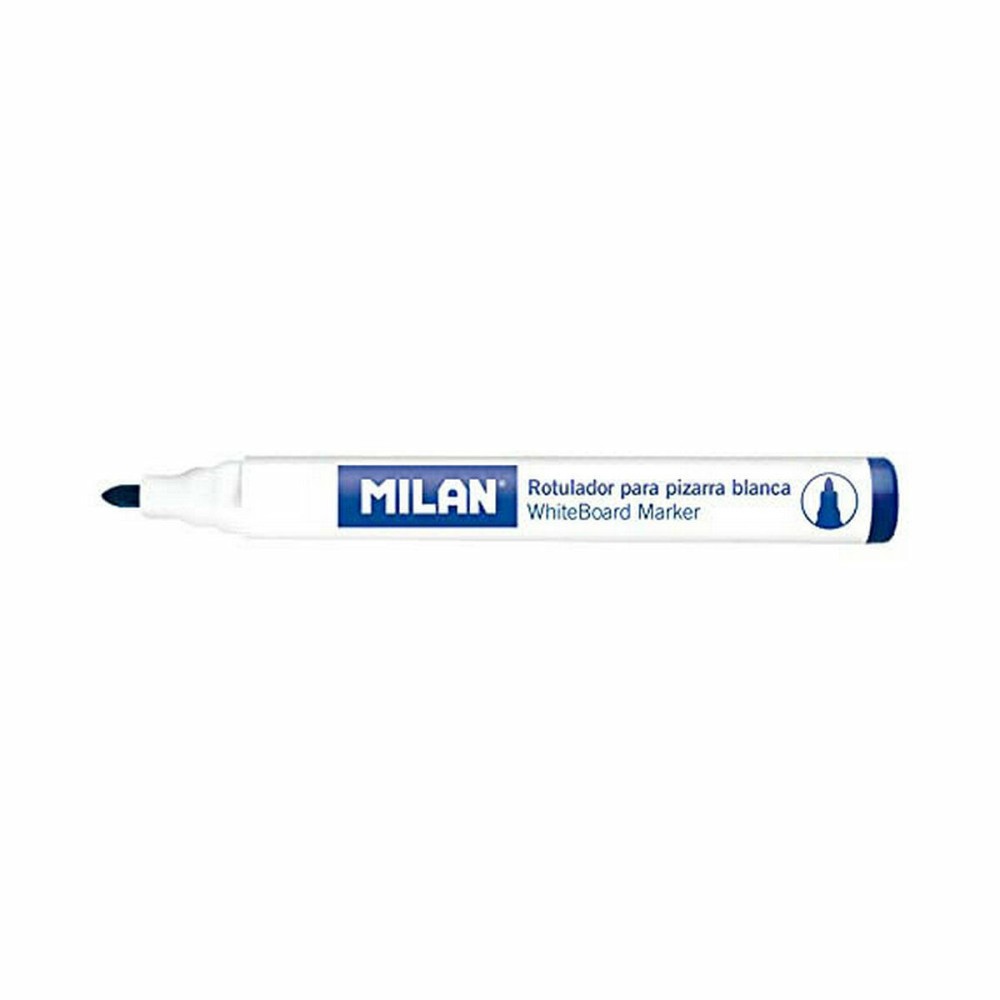 Feutres Milan Tableau blanc Bleu (12 Pièces)