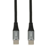 Cable USB C Ibox IKUTC2B Black 2 m