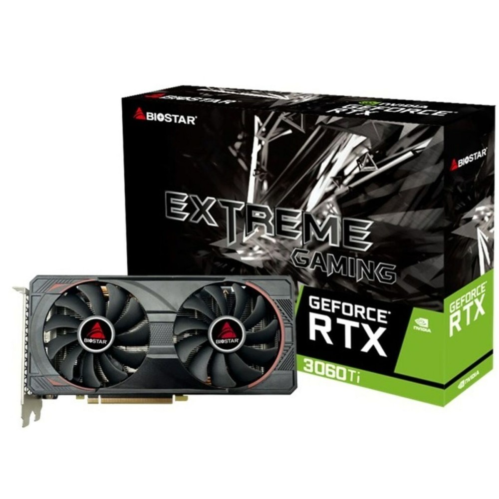 Carte Graphique Biostar N3606TM82 GeForce RTX 3060 Ti 8 GB GDDR6