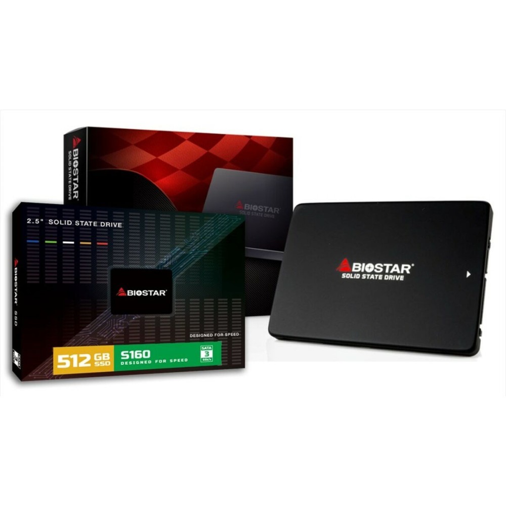 Festplatte Biostar SA102S2E35 512 GB SSD