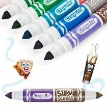 Ensemble de Marqueurs Crayola Parfumé Lavable Double pointe 10 Pièces