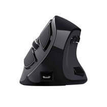 Souris sans-fil Trust Voxx Ergonomique Vertical Bluetooth Rechargeable Noir