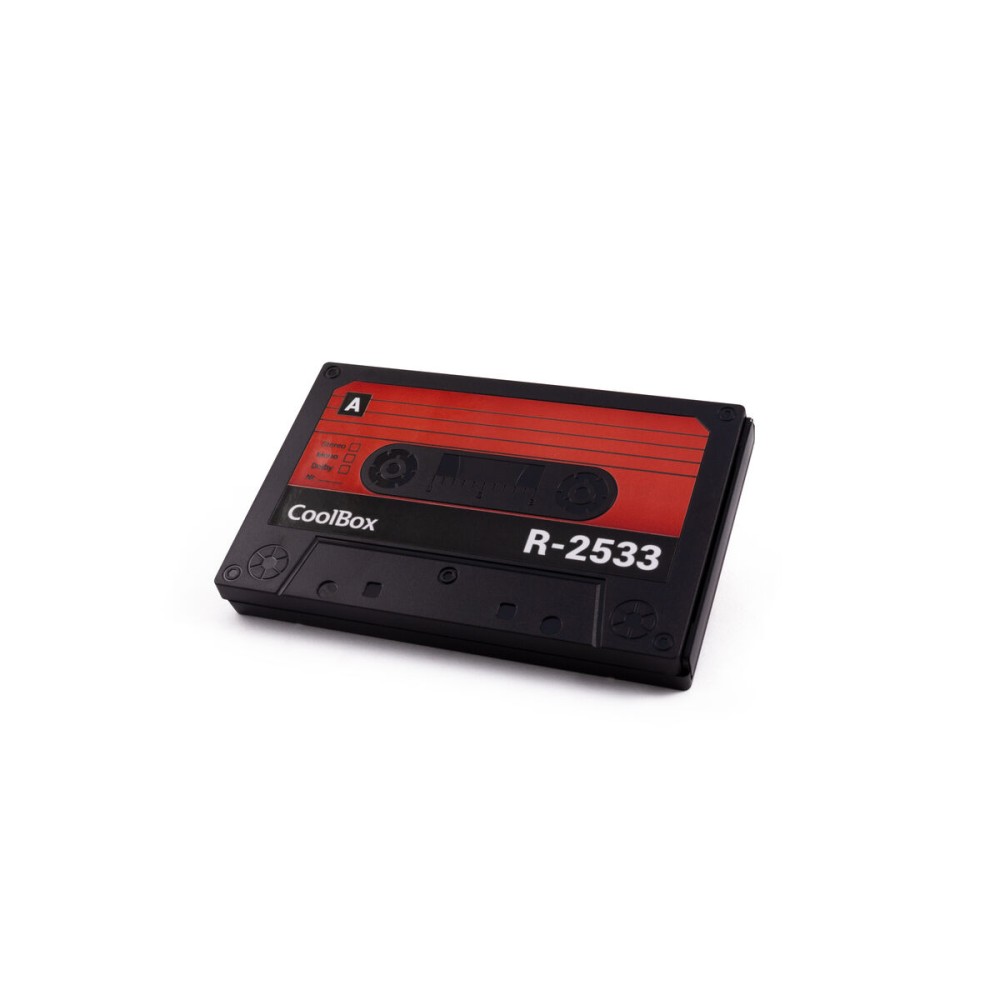 Festplatte CoolBox SlimChase R-2533 Schwarz/Rot 2,5"