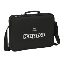 Schultasche Kappa Black Schwarz (38 x 28 x 6 cm)