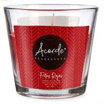 Scented Candle Acorde 630-50H Red fruits 120 g (12 Units)