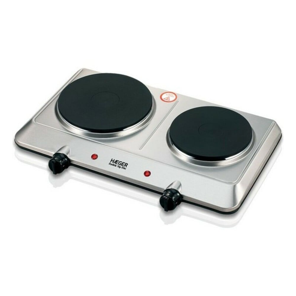 Electric Hot Plate Haeger 2 Stoves 2250W