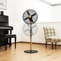 Freestanding Fan Cecotec EnergySilence 600 Woodstyle Black 50 W