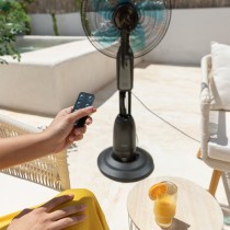 Pedestal Misting Fan Cecotec EnergySilence 490 Freshessence Black 90 W