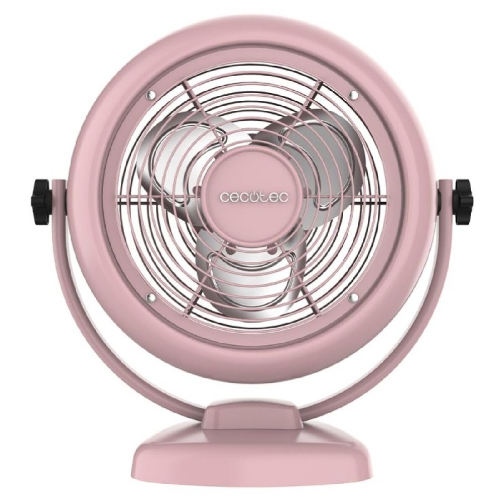 Ventilateur de Bureau Cecotec EnergySilence 800 RetroDesk Rose 20 W