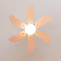 Ceiling Fan with Light Cecotec EnergySilence Aero 3600 Vision Full 50 W Orange