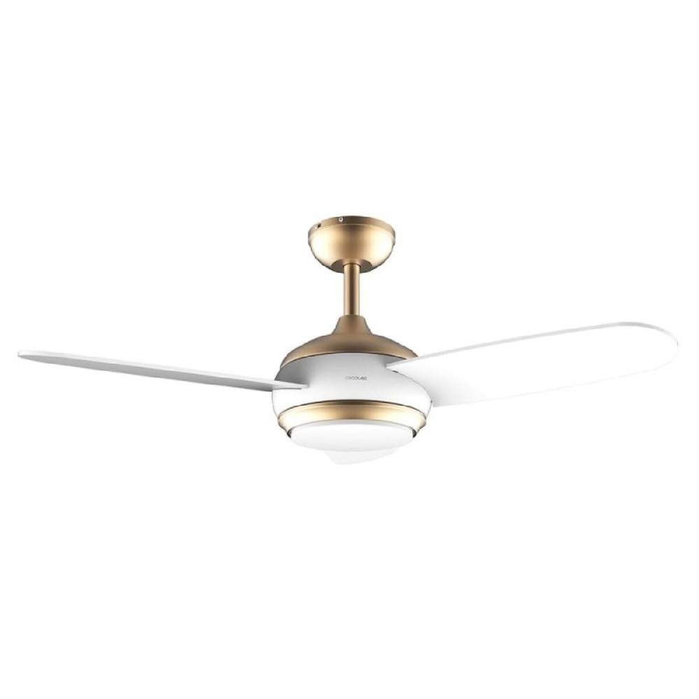 Ceiling Fan with Light Cecotec EnergySilence Aero 4265 White Golden 18 W 65 W