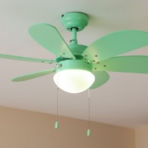 Ceiling Fan with Light Cecotec EnergySilence Aero 3600 Vision Full Green 50 W