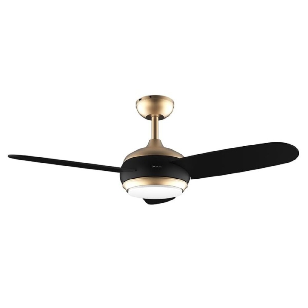 Deckenventilator mit Lampe Cecotec EnergySilence Aero 4265 Schwarz Gold 18 W 65 W