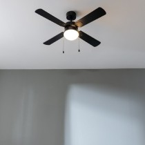 Ceiling Fan with Light Cecotec EnergySilence Aero 450 Black 50 W