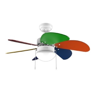 Ceiling Fan with Light Cecotec EnergySilence  Aero 360 ColorFull 50 W