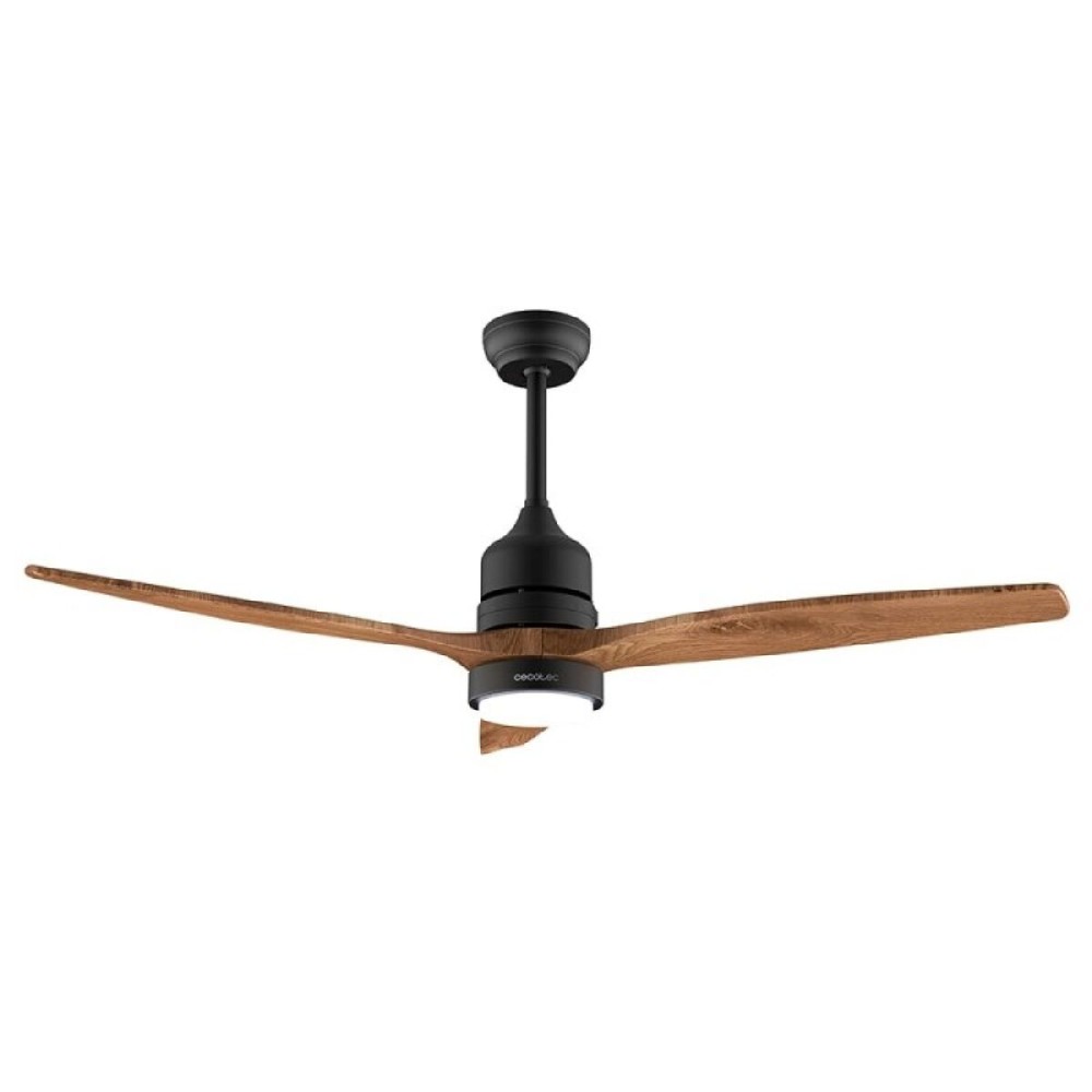 Deckenventilator mit Lampe Cecotec EnergySilence Aero 5275 DarkWood Schwarz 18 W 40 W Holz