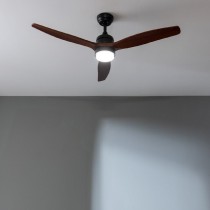 Ventilateur de Plafond avec Lumière Cecotec EnergySilence Aero 5275 DarkWood Noir 18 W 40 W Bois