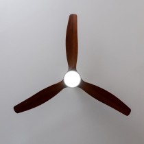 Ceiling Fan with Light Cecotec EnergySilence Aero 5275 DarkWood Black 18 W 40 W Wood