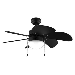 Ceiling Fan with Light Cecotec EnergySilence Aero 3600 Vision Full Black 50 W