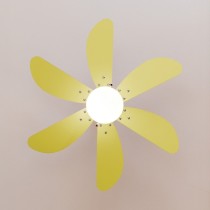 Ventilateur de Plafond avec Lumière Cecotec EnergySilence Aero 3600 Vision Full 50 W Jaune