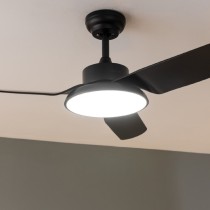 Deckenventilator mit Lampe Cecotec EnergySilence Aero 5200 Schwarz 22 W 40 W