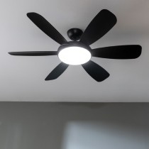 Deckenventilator mit Lampe Cecotec EnergySilence Aero 5200 Schwarz 55 W 32 W