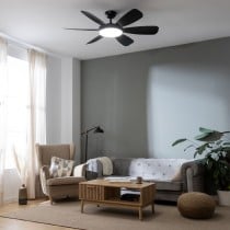 Ventilateur de Plafond avec Lumière Cecotec EnergySilence Aero 5200 Noir 55 W 32 W