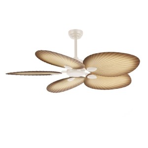 Ventilateur de Plafond Cecotec EnergySilence Aero 5200 Palm 35 W Ø132 cm Rose clair