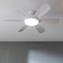 Ventilateur de Plafond avec Lumière Cecotec EnergySilence Aero 5200 Blanc 35 W