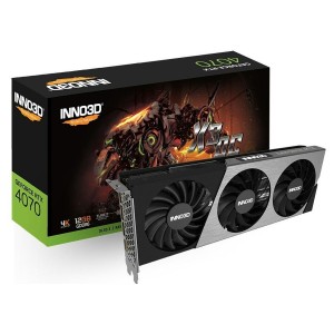 Grafikkarte INNO3D N40703-12D6X-179052L GEFORCE RTX 4070 12 GB GDDR6