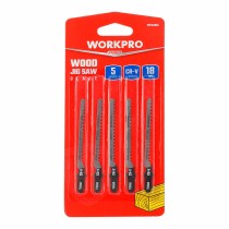 Lame scie Workpro T101A0 Scie sauteuse Bois (5 Unités)