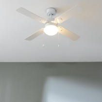 Ventilateur de Plafond avec Lumière Cecotec EnergySilence Aero 450 Blanc 50 W