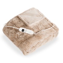 elektrische Abdeckung Cecotec HeatConfort ThermalBlanket Beige 160 W 160 x 130 cm