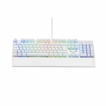 Mechanical keyboard The G-Lab KEYZ RUBIDIUM White Azerty French