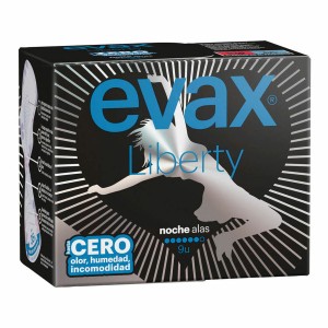 Night Sanitary Pads with Wings Evax 4015400749240