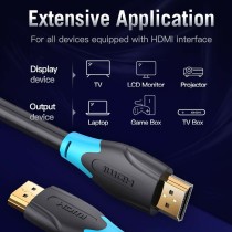 Câble HDMI VARIOS AACBH Noir 2 m