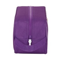 Travel Slipper Holder Real Valladolid C.F. White Purple 34 x 15 x 14 cm