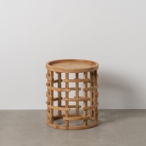 Table d'appoint Naturel Bois d'épicéa 40 x 40 x 46 cm