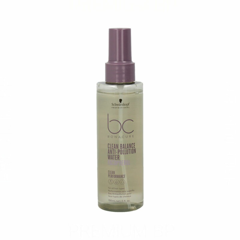 Keratinspray Schwarzkopf Bonacure Clean Balance Agua Anti-Poll Tocopherol  (150 ml)