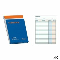 Waiters Book DOHE 50088D 1/8 100 Sheets (10 Units)