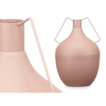 Vase Caraffe Sand Steel 24 x 40 x 24 cm (4 Units)