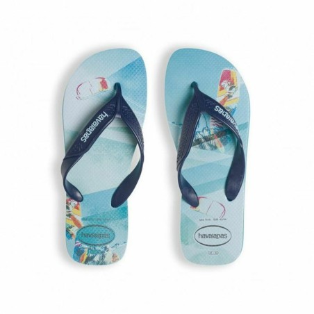 Flip Flops für Männer Havaianas Surf Aguamarina Aquamarin