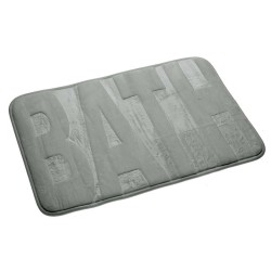 Badematte Versa Bath Grau Baumwolle (40 x 60 cm)